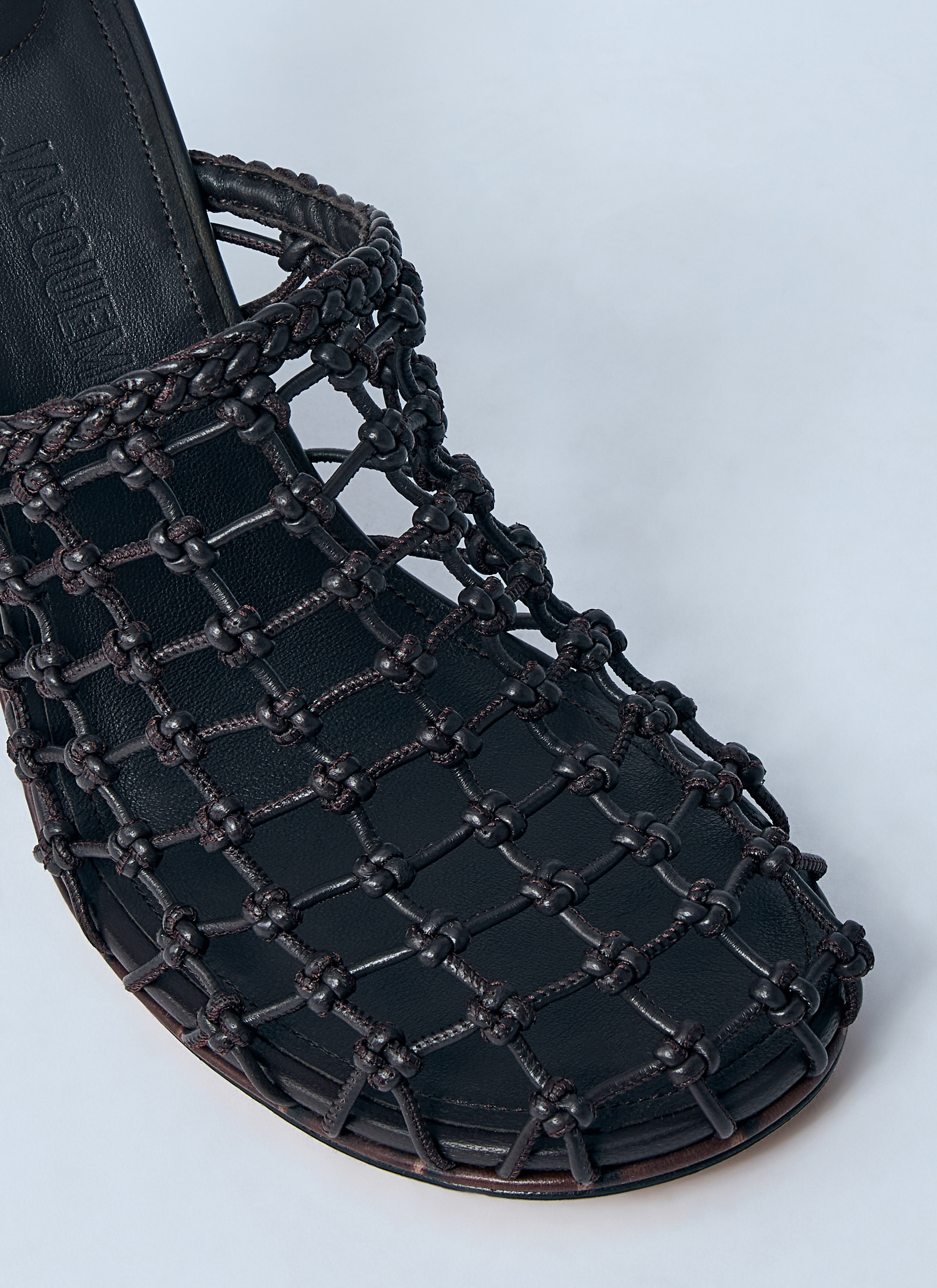 Les Doubles Tressées Wedge Sandals - 3
