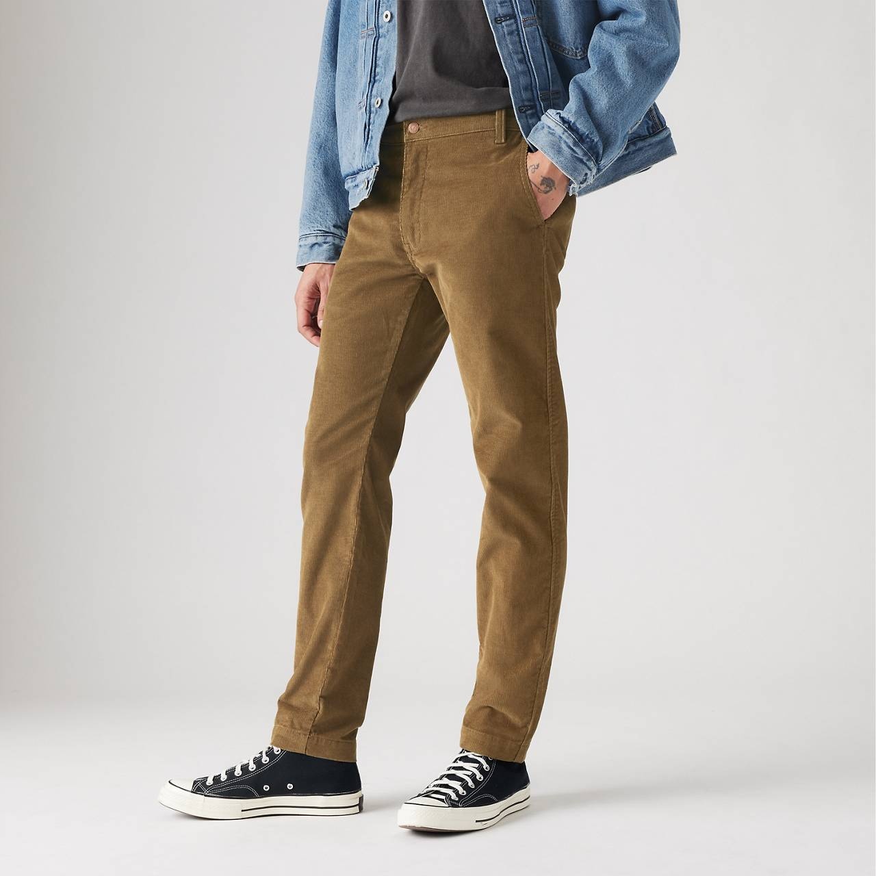 LEVI'S® XX CHINO STANDARD TAPER FIT CORDUROY MEN'S PANTS - 4
