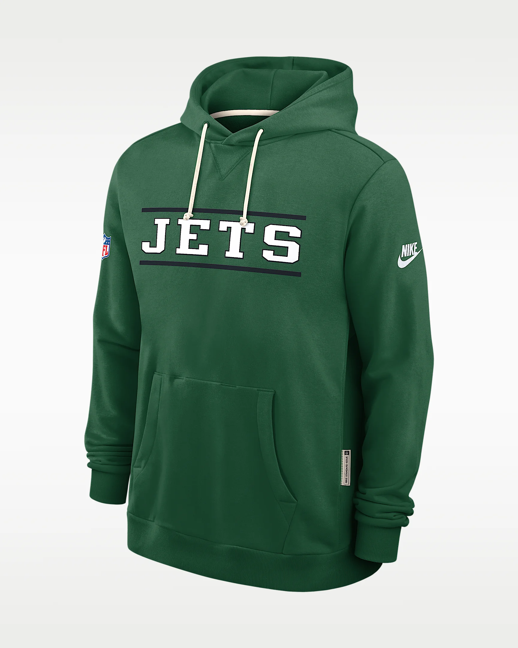 New York Jets Alt Standard Issue Men's Nike Dri-FIT NFL Pullover Hoodie - 1