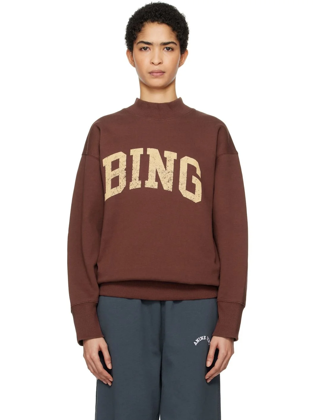 Burgundy Bradie 'Bing' Sweatshirt - 1