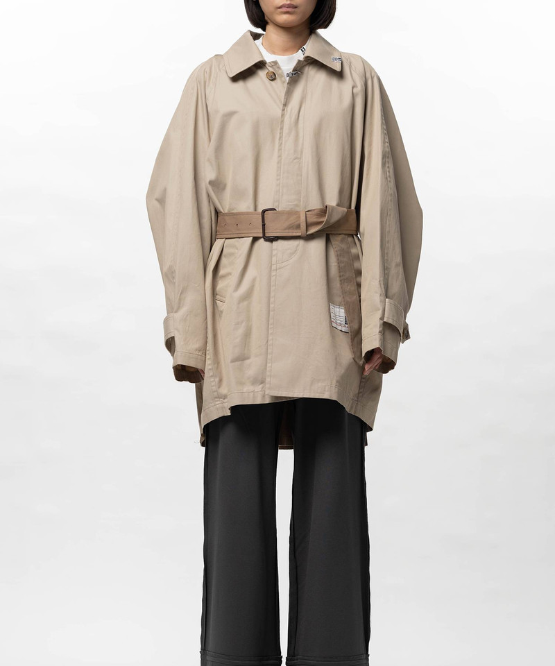 Vest Combined Balmacaan Coat 17