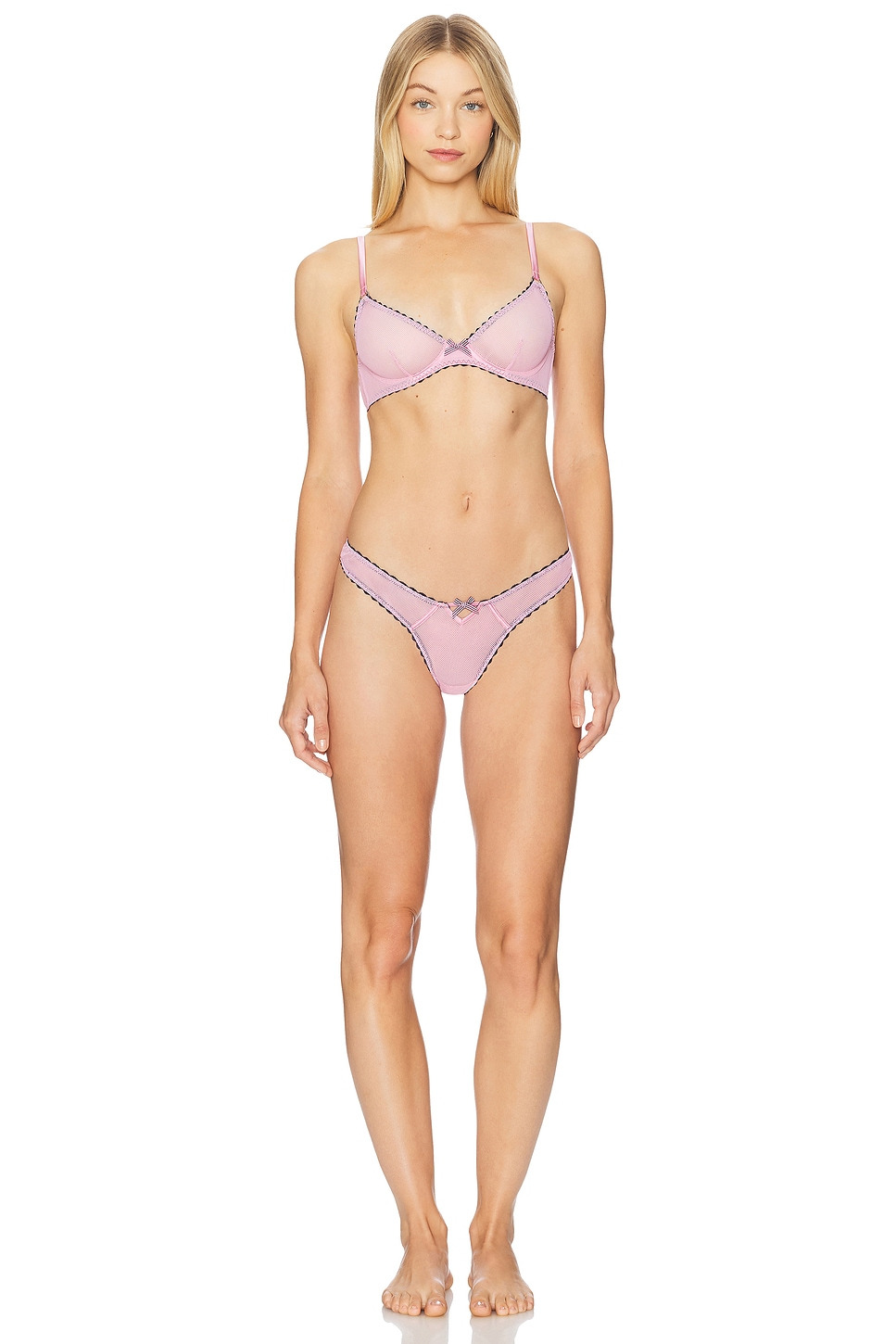 Sabrina Mesh Thong - 4