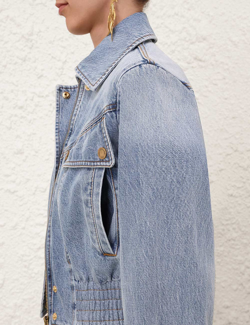 DENIM BOMBER JACKET 5