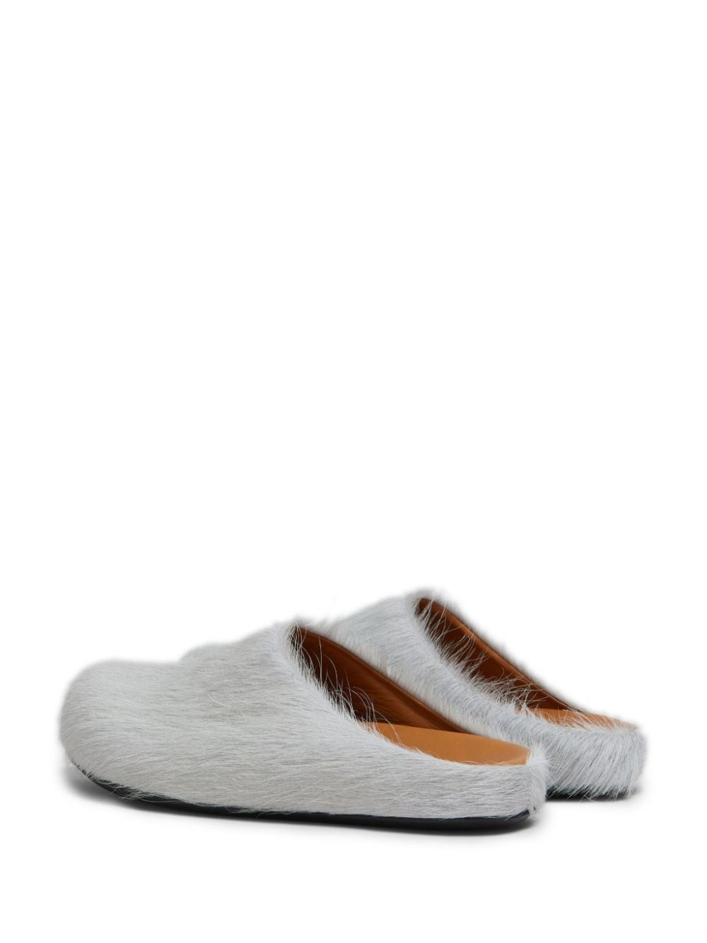 hair calfskin mules - 3