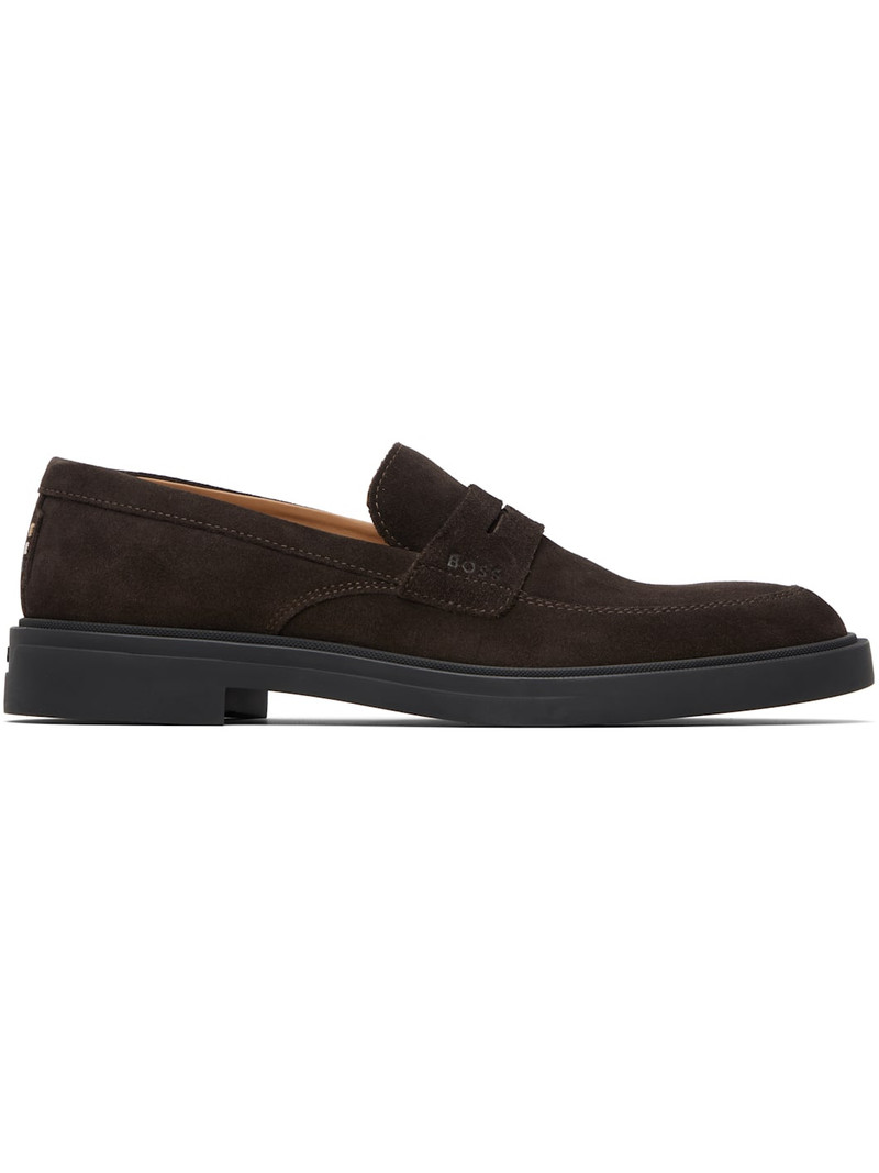 Brown Suede Loafers 1