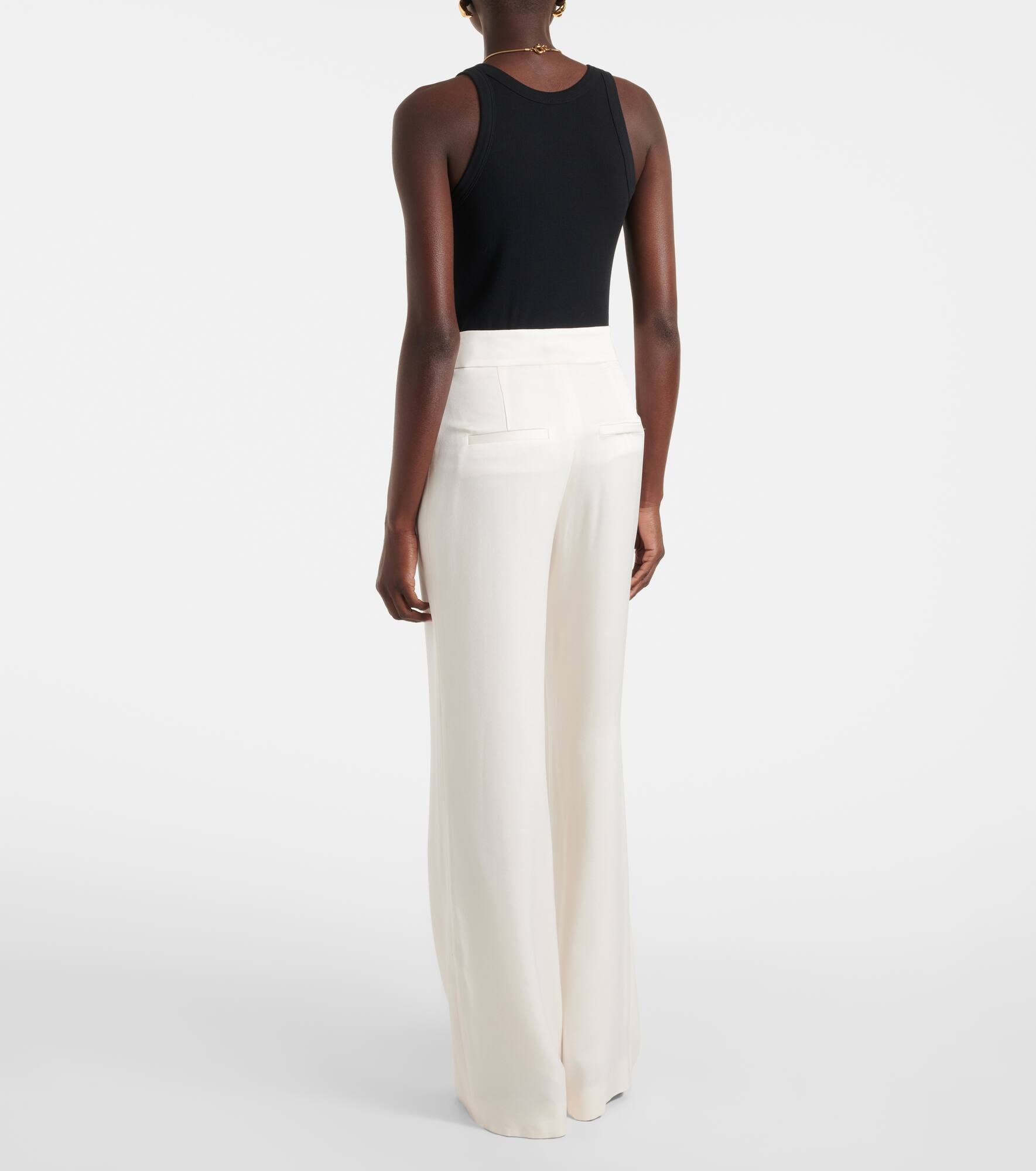 Robinne high-rise wide-leg pants - 3