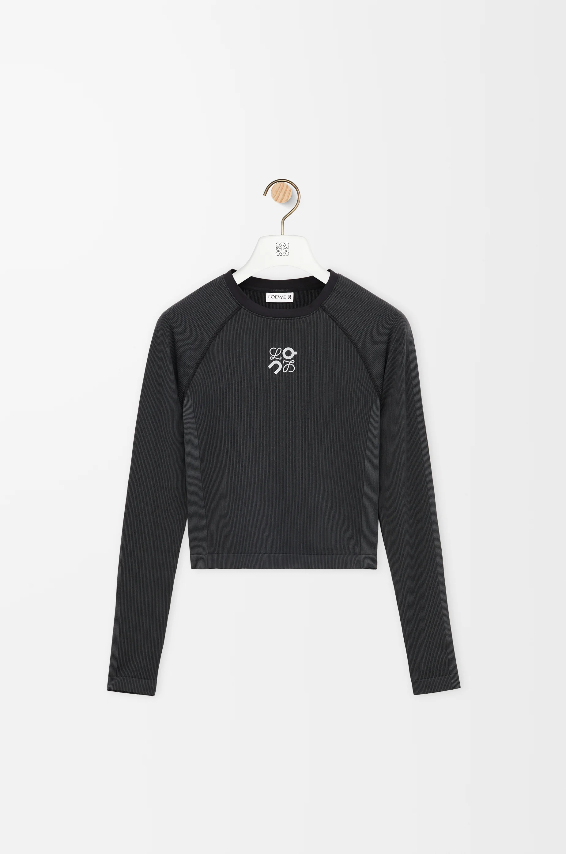 Long sleeve top in technical jersey - 1