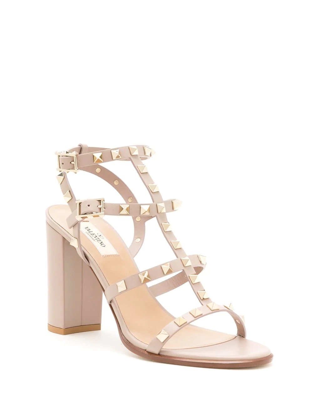 Rockstud-embellished sandals - 2