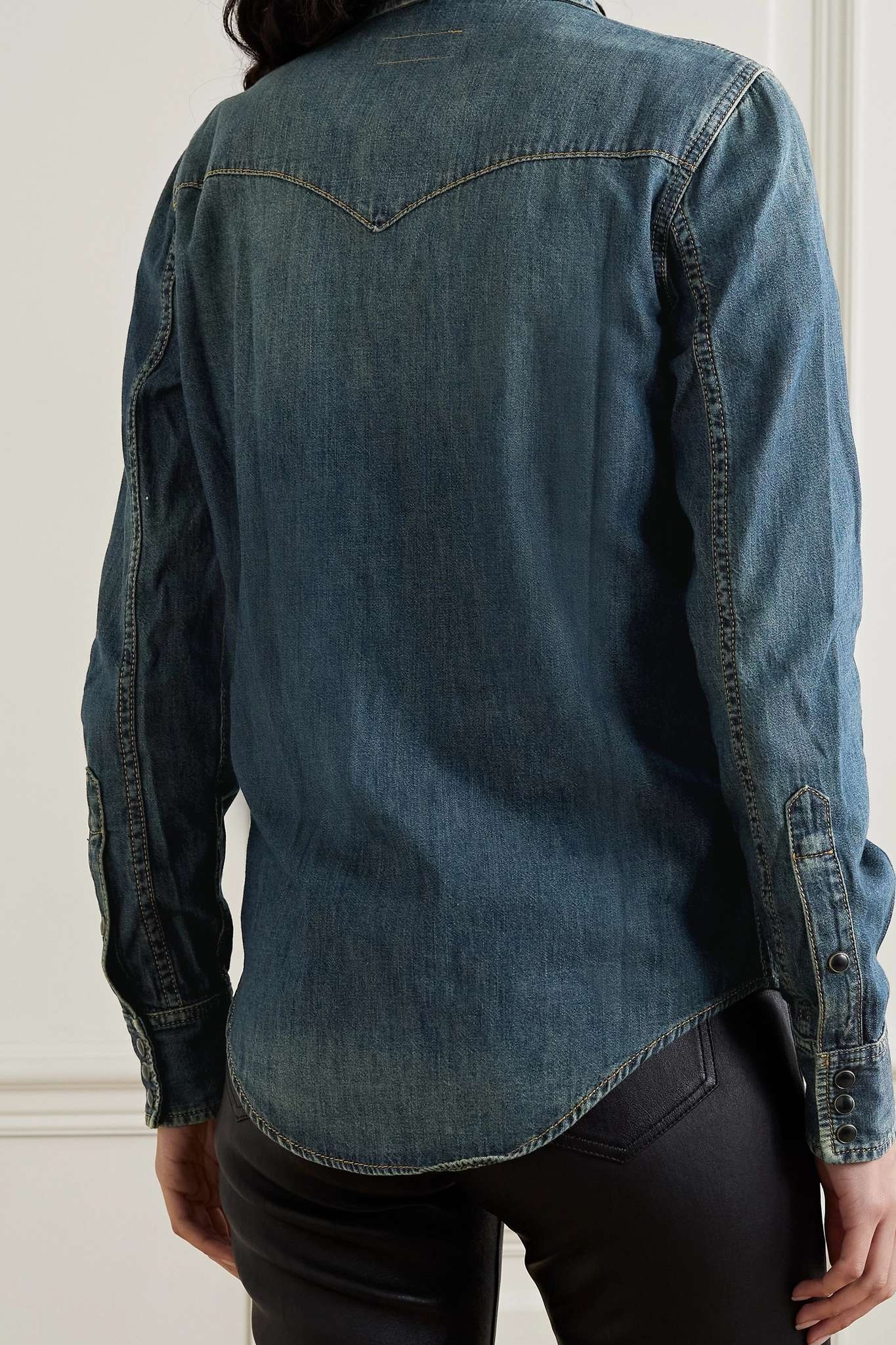 Denim shirt - 4