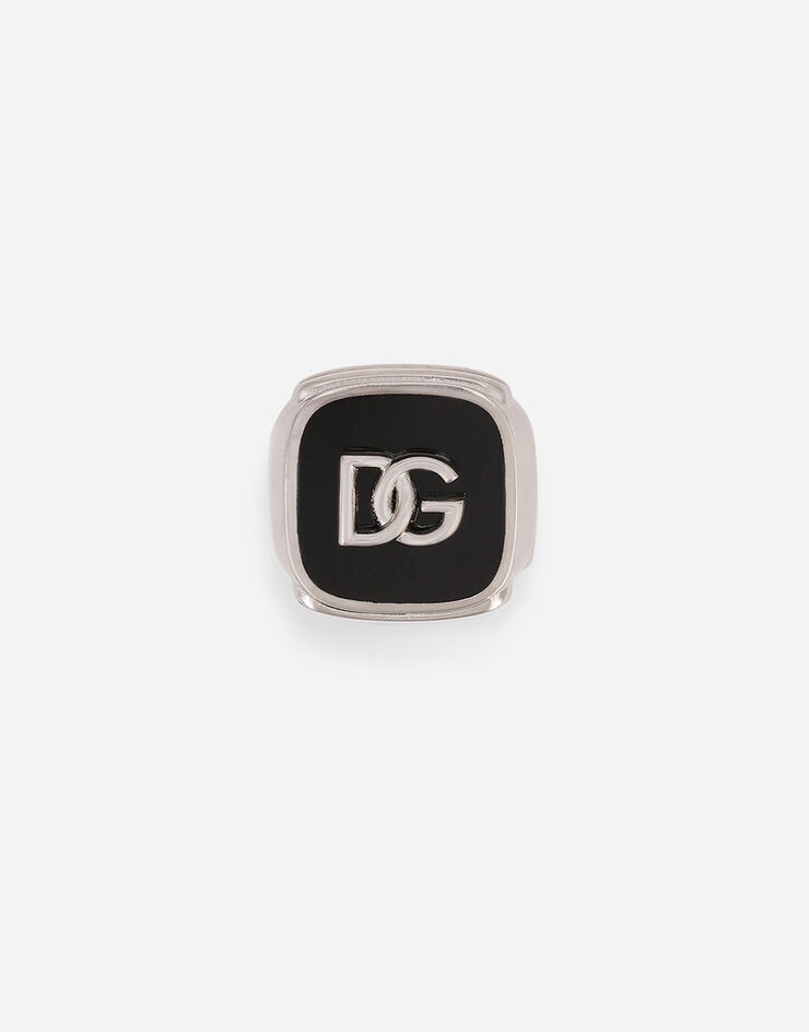 Cufflinks with enameled DG logo - 4