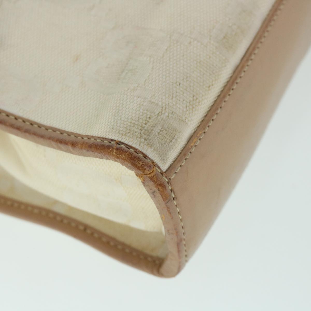 GUCCI GG Canvas Jackie Hand Bag Beige Brown - 16