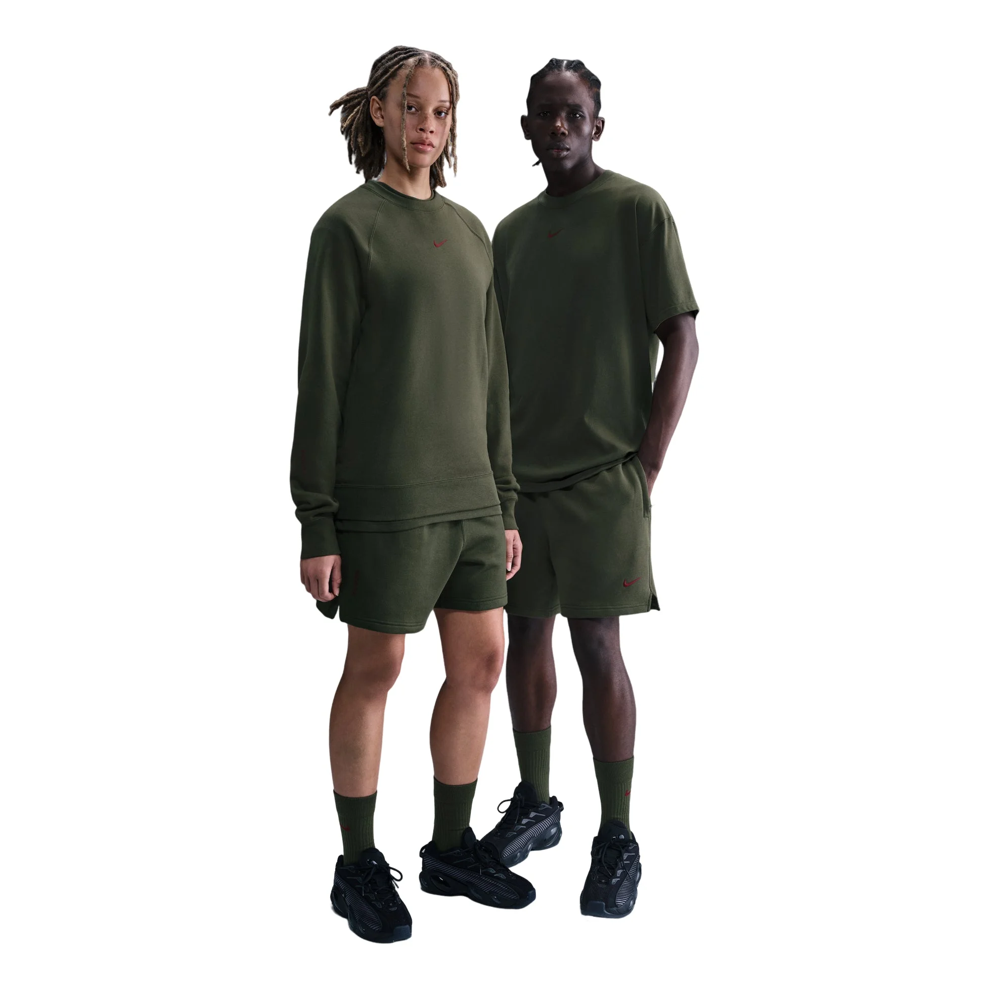 Nike x Nocta Cardinal Fleece Shorts 'Cargo Khaki' FQ0408-325 - 1