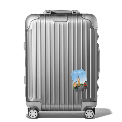 RIMOWA Customization - City Stickers London outlook