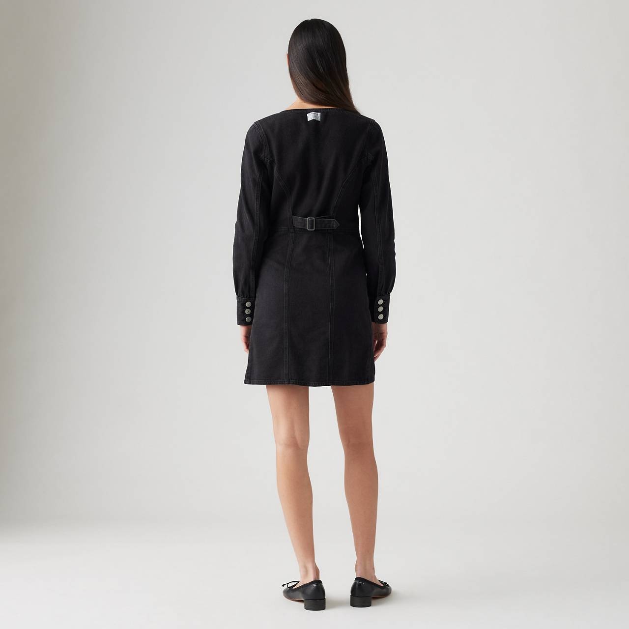 MONROE DENIM DRESS - 4
