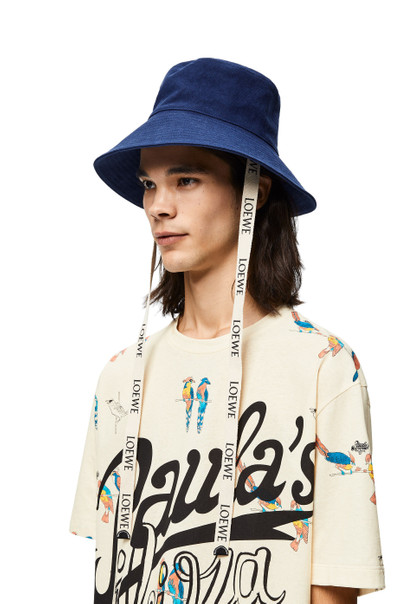 Loewe Fisherman hat in canvas and calfskin outlook