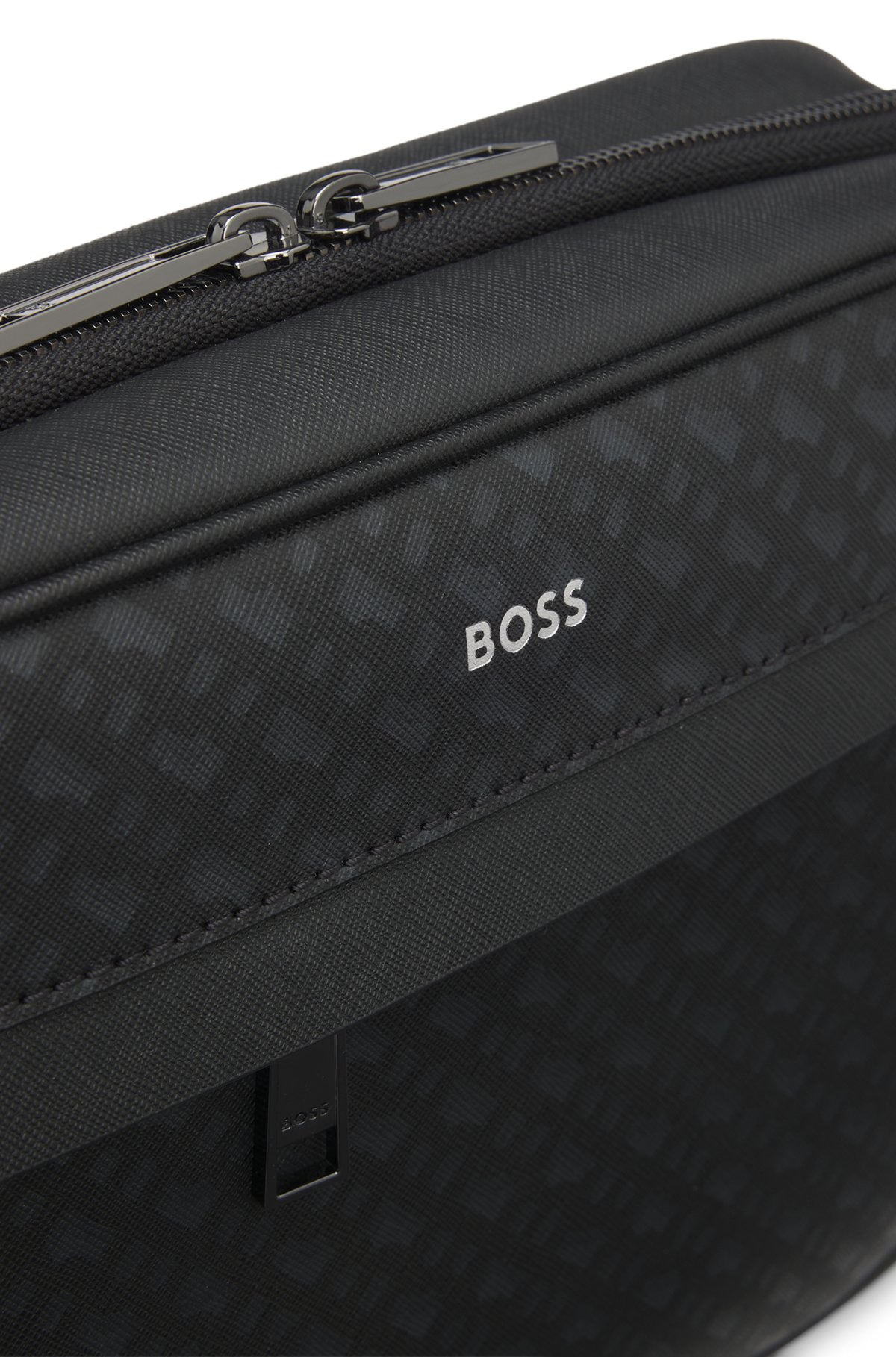 MONOGRAM WASHBAG WITH FOIL-EMBOSSED LOGO - 5