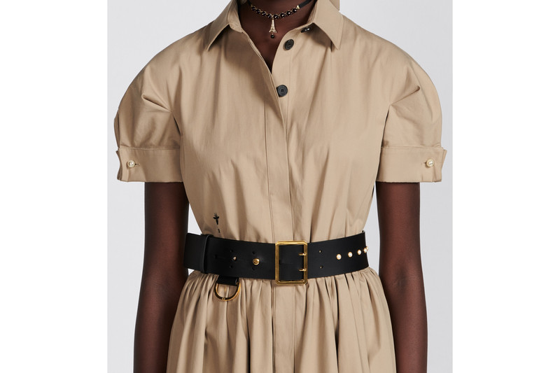 Belted Mid-Length Dress 7