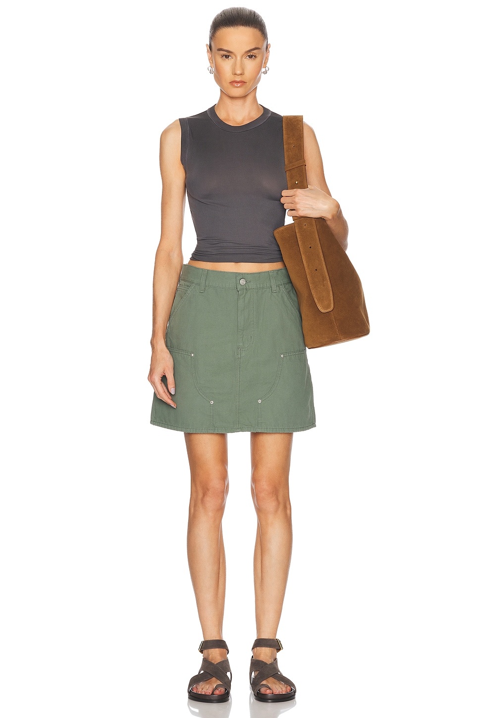 Maeve Double Knee Mini Skirt - 5