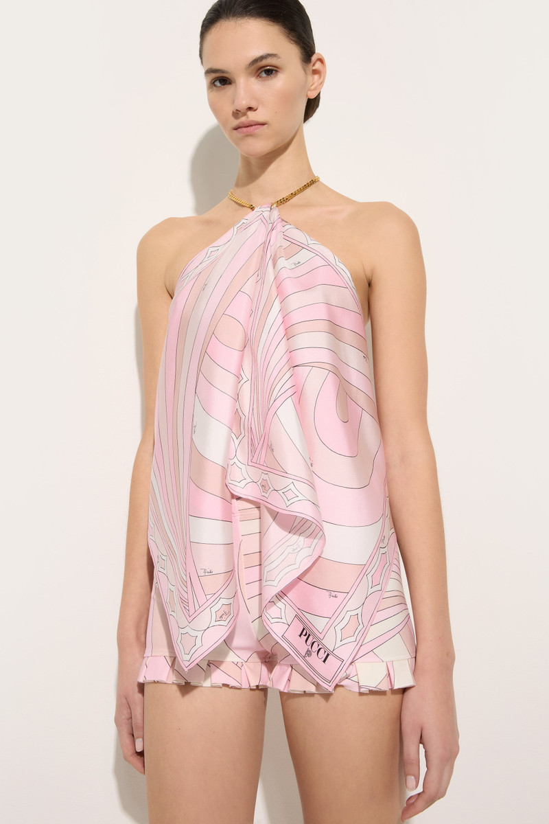 IRIDE PRINT CHAIN TOP 5