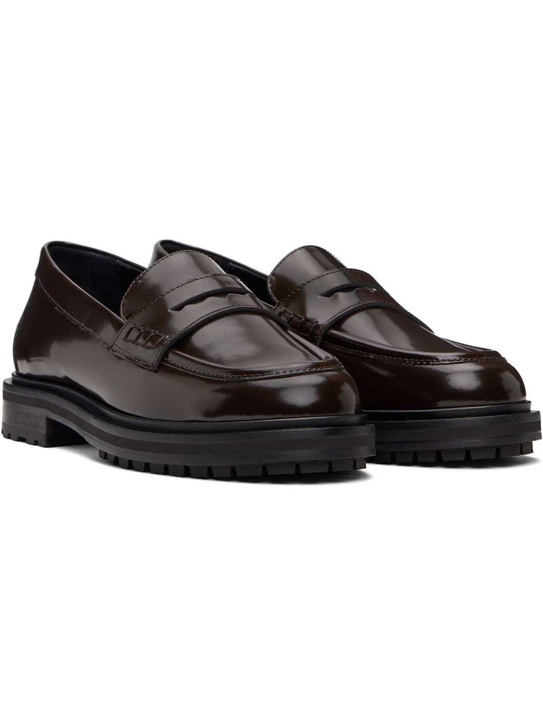 Brown Leon Loafers - 4