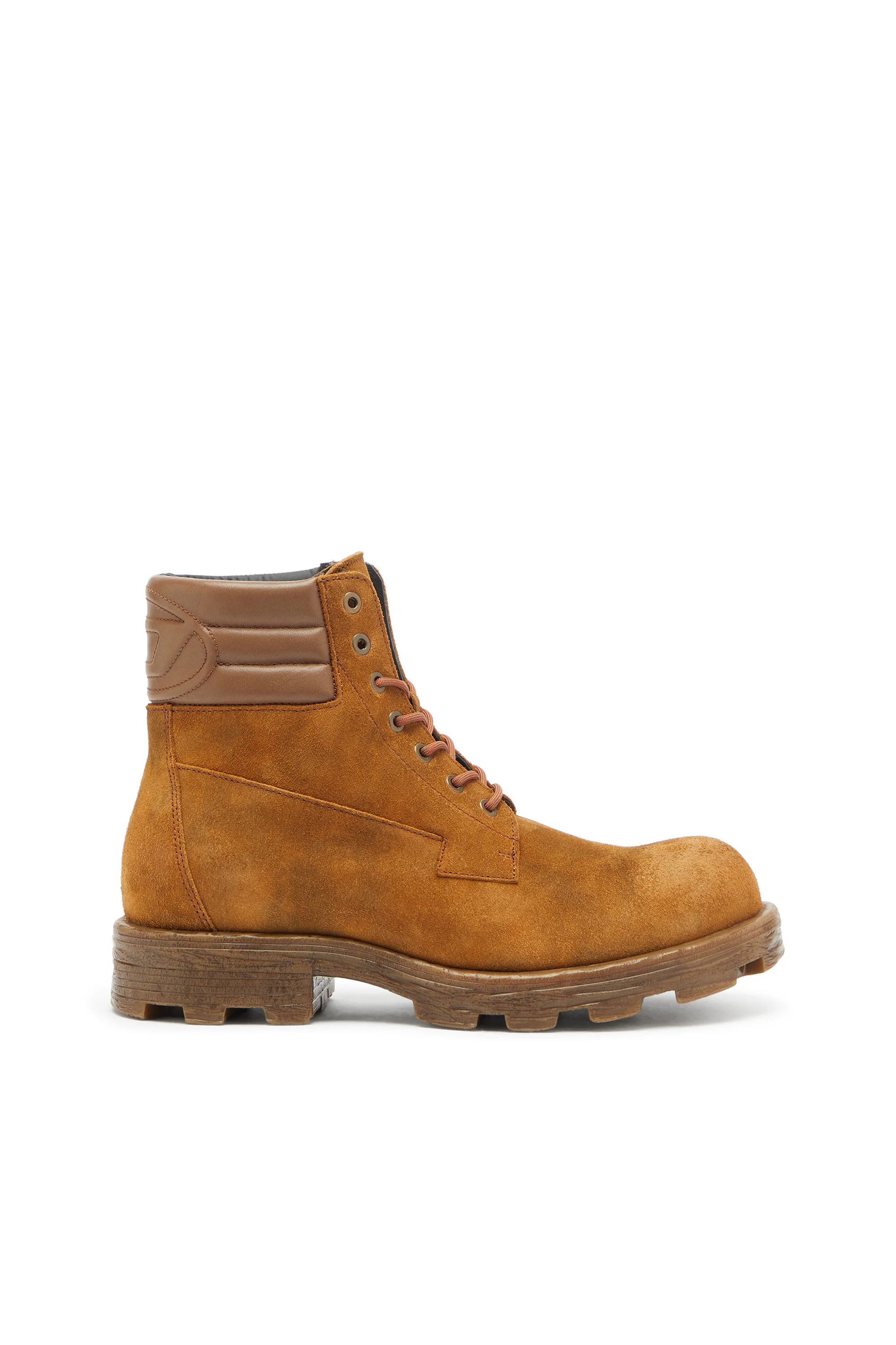 D-HAMMER - COMBAT BOOTS IN SUEDE AND LEATHER - 1
