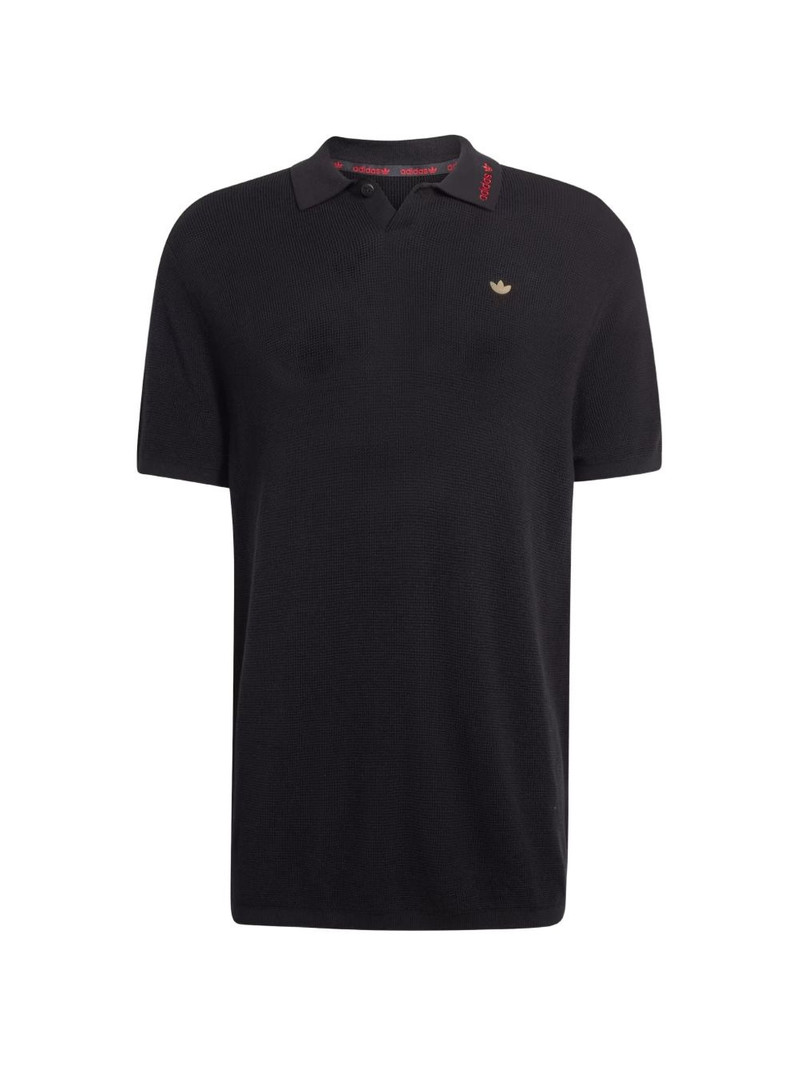 embroidered-logo polo shirt 1