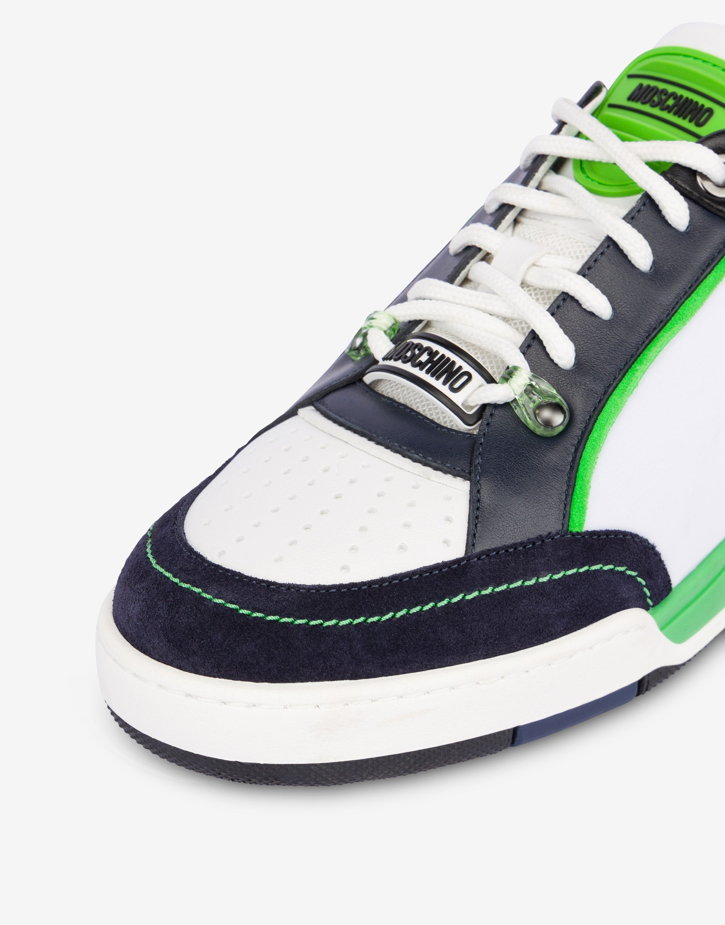 CALFSKIN STREETBALL SNEAKERS - 4