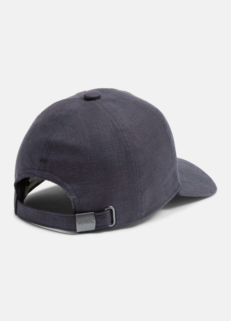 Vince Women's Linen Baseball Cap outlook