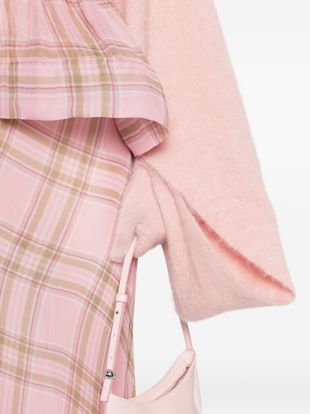 alpaca wool glove-detail jacket - 5