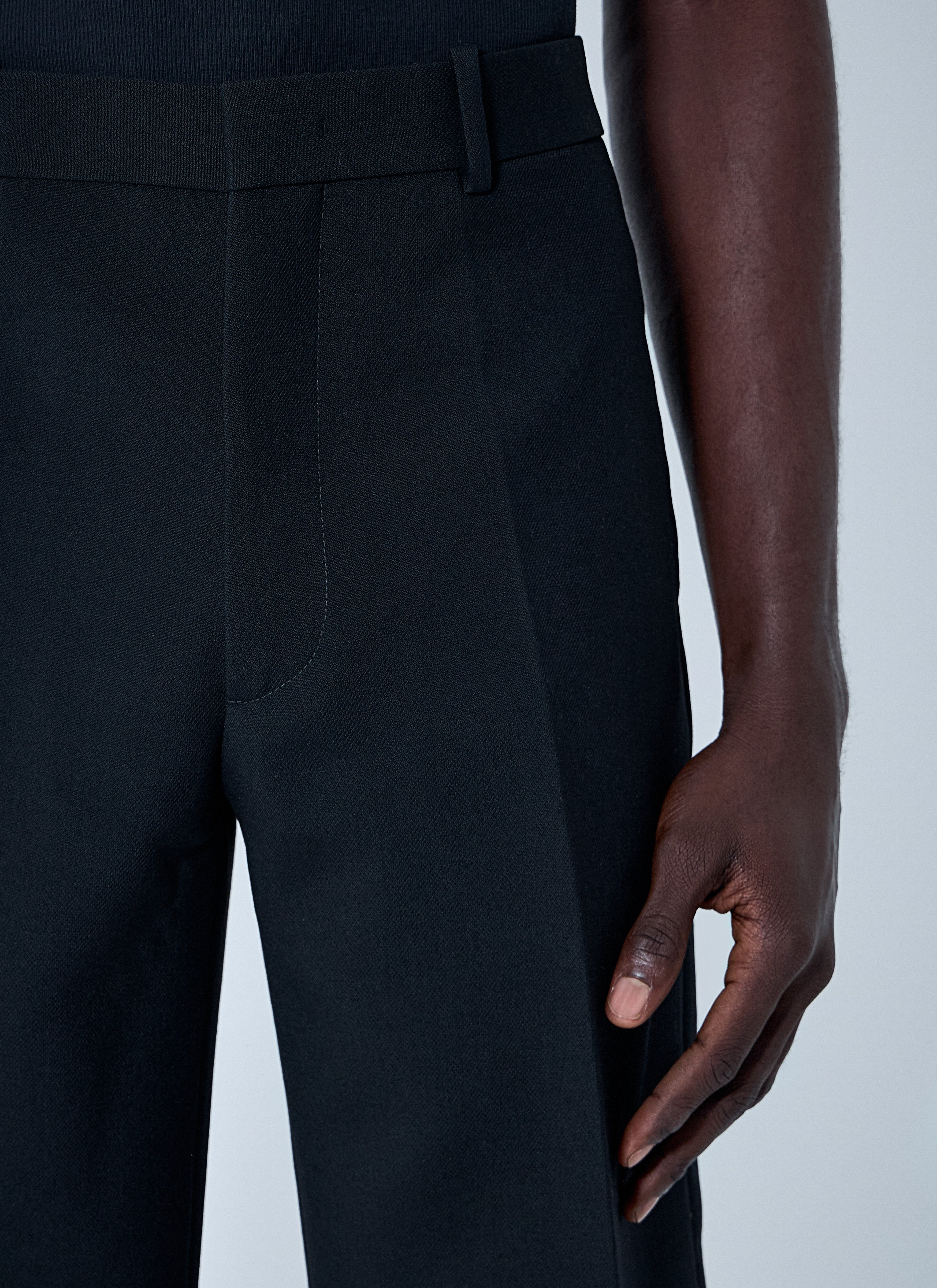 Jil Sander Men Wool Shorts - 5