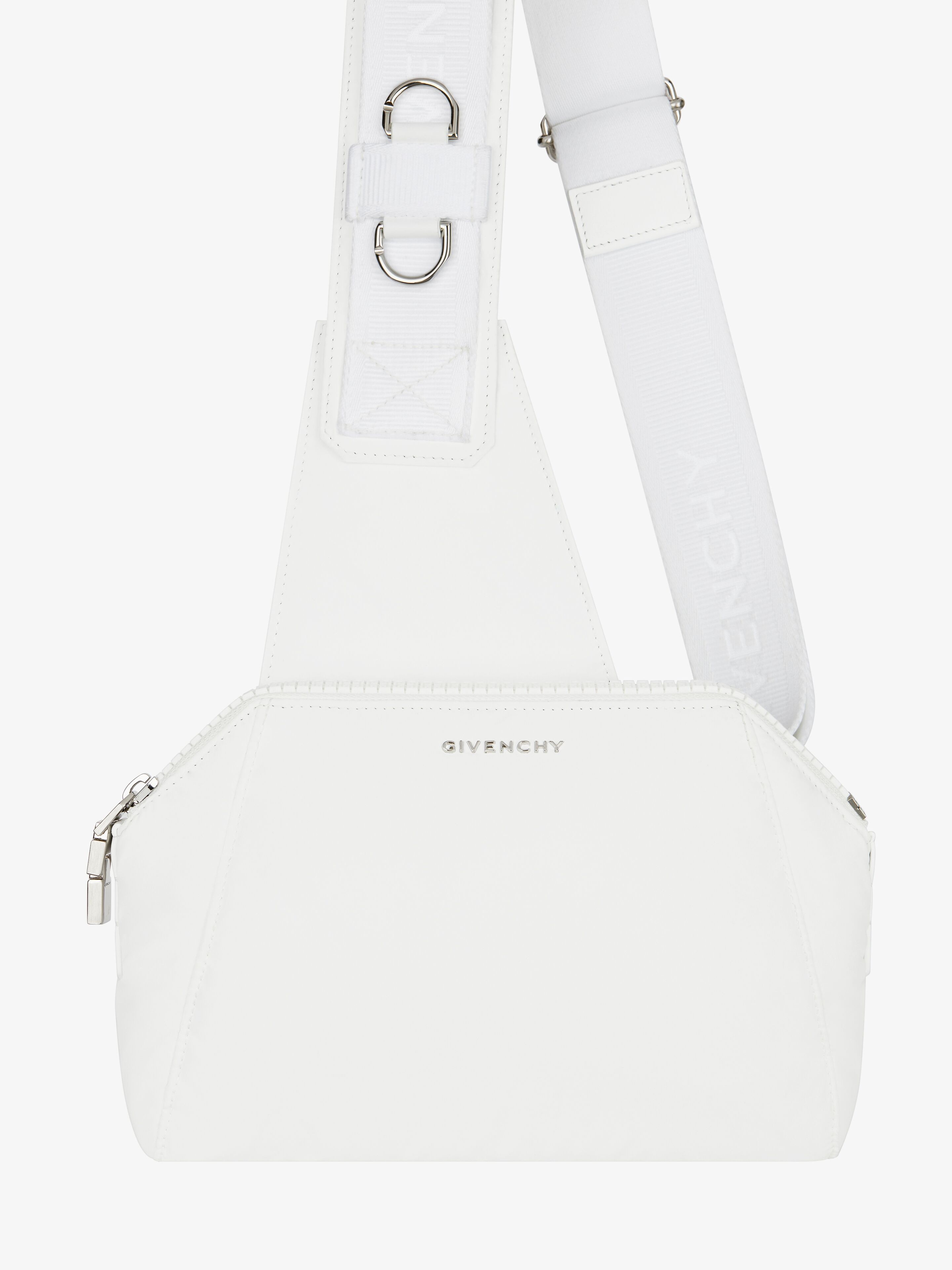 SMALL ANTIGONA CROSSBODY BAG IN NYLON - 3