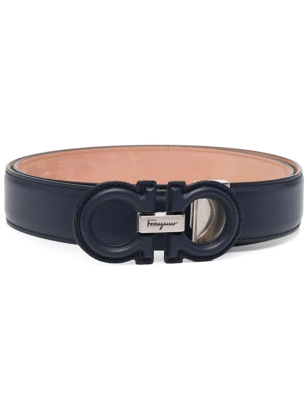 Gancini-plaque buckle belt - 1