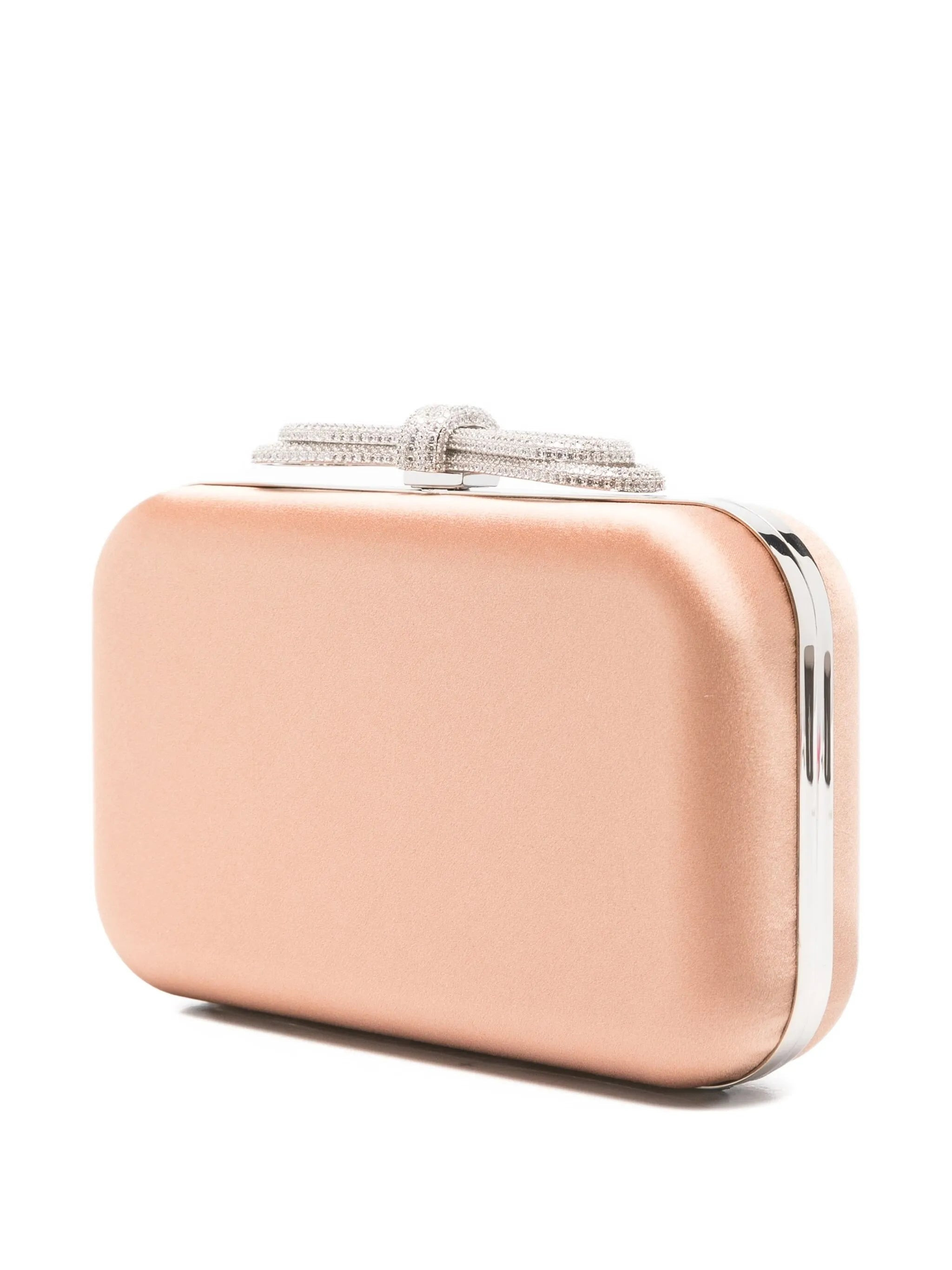 Mach & Mach Crystal-embellished Bow Clutch - 3