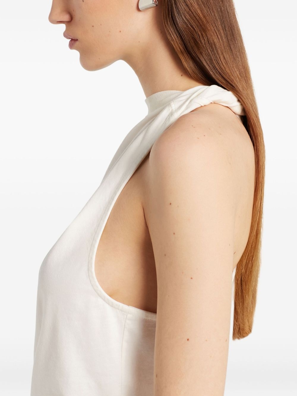 asymmetrical one-shoulder t-shirt - 4