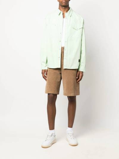 KENZO logo-patch cotton shirt outlook