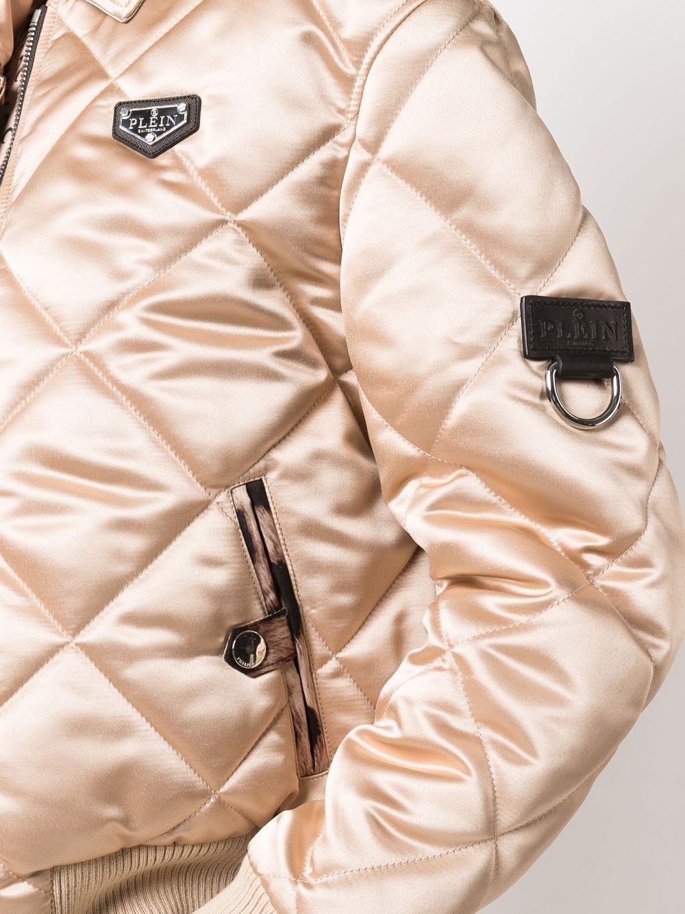 Iconic Plein Quilted Bomber jacket - 5