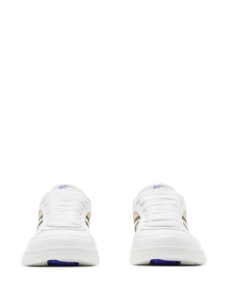 Burberry checked sneakers outlook