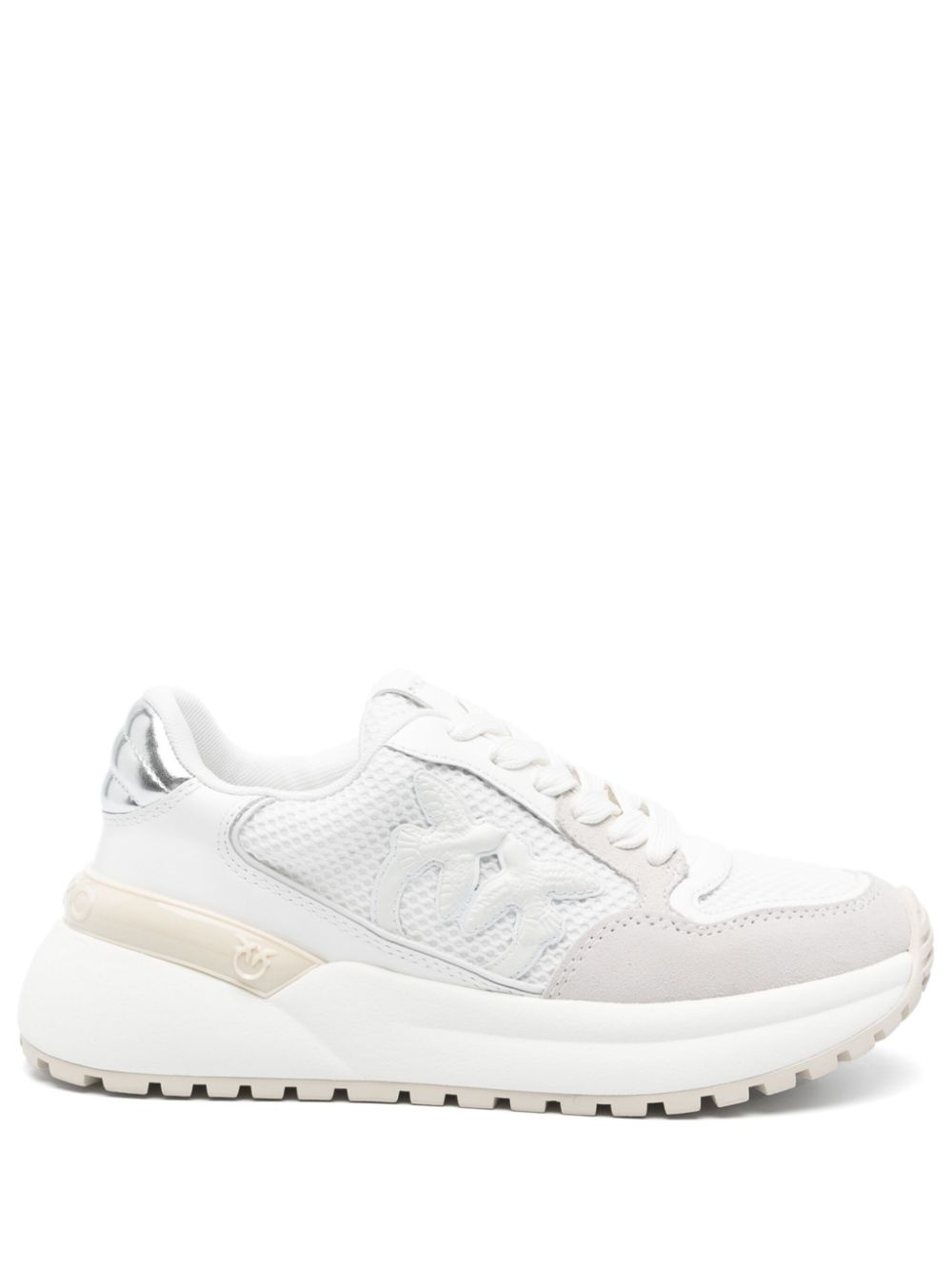 Love Birds-appliqué sneakers - 1