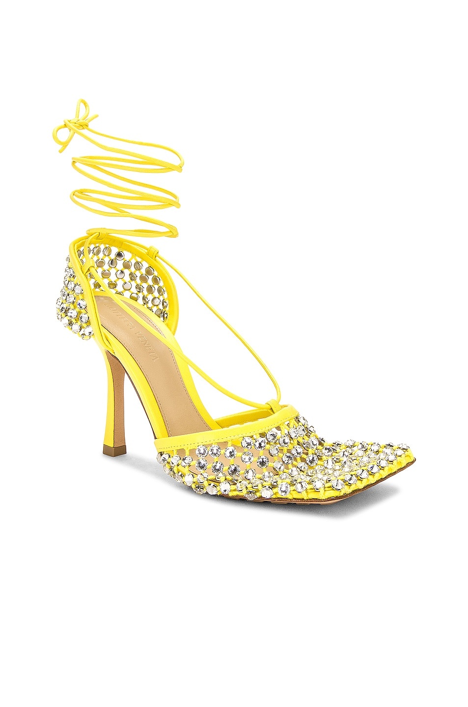 Stretch Lace Up Sandal - 2