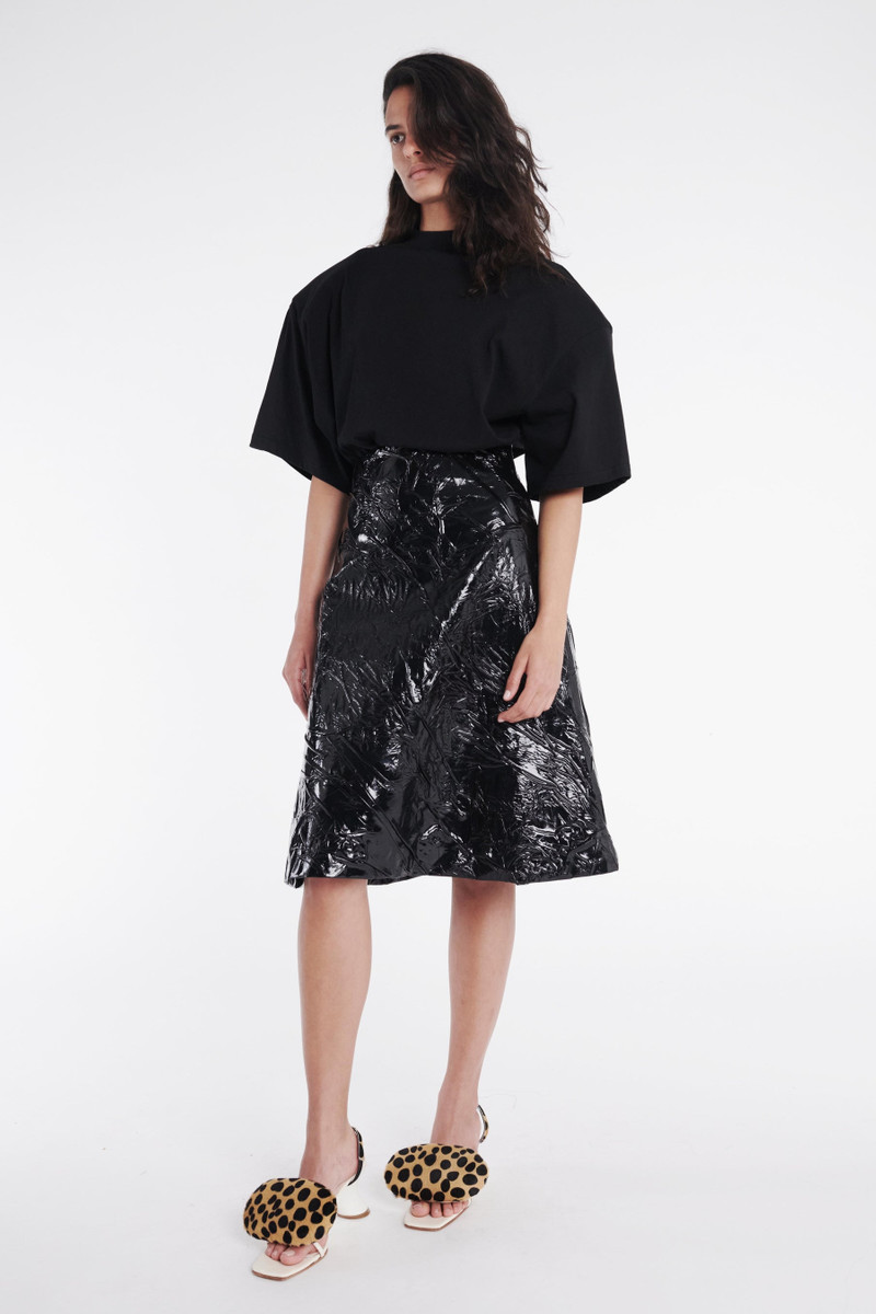 A.W.A.K.E. MODE VOLUMINOUS TOP BLACK outlook