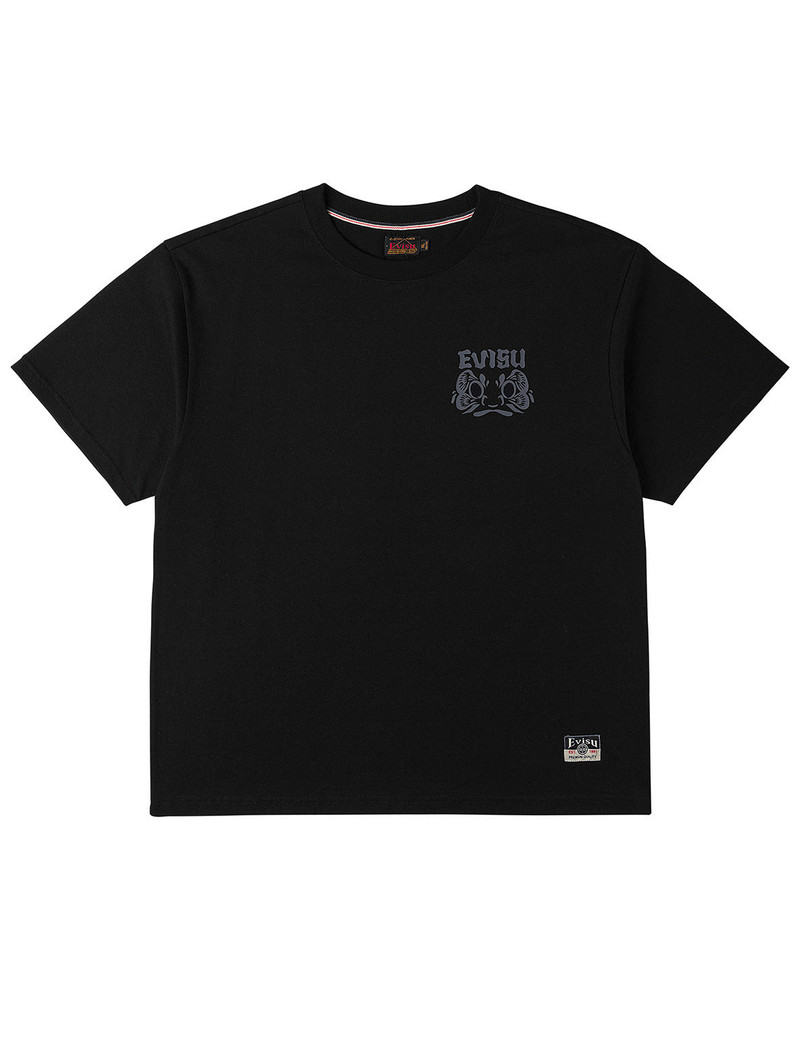 EVISU EVISU logo and Daruma T-shirt outlook