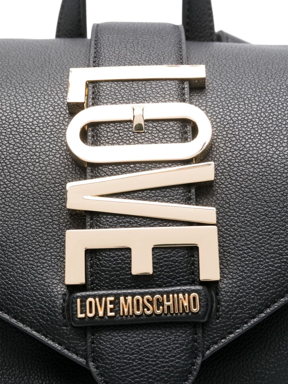 logo-plaque backpack - 4