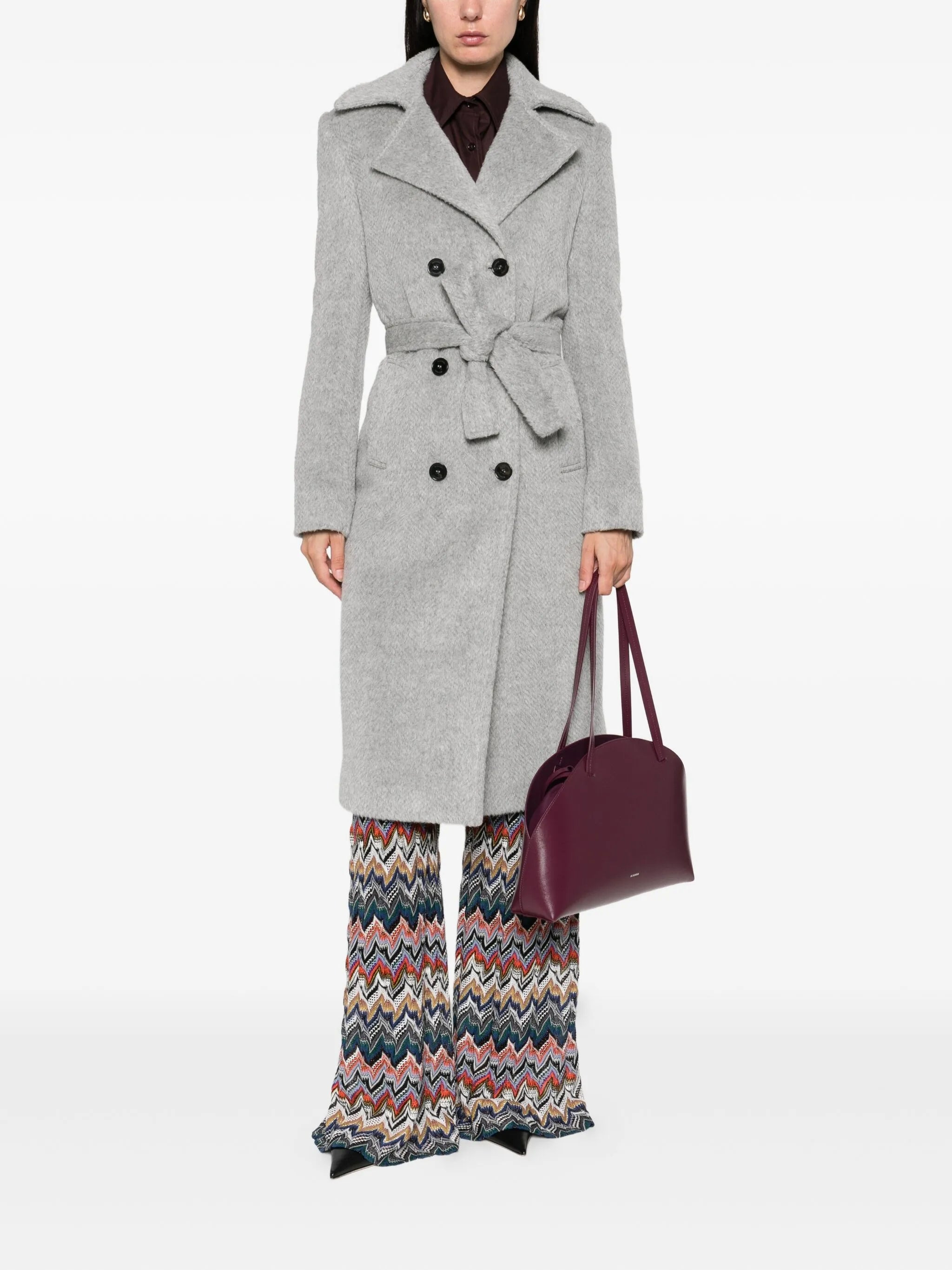 Missoni Double-breasted Belted Coat - 3