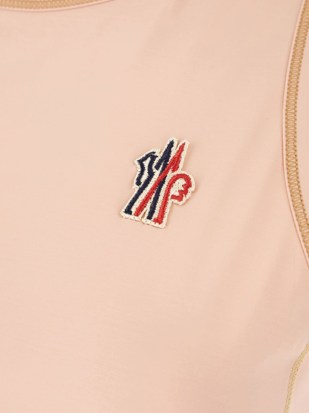 logo-patch tank top - 3