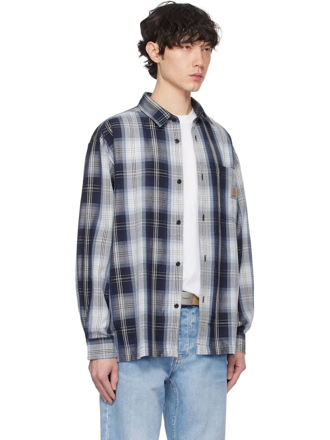 Blue Blanton Check Shirt - 2
