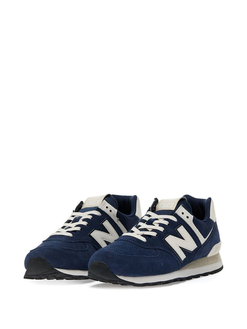 New Balance 574 suede sneakers outlook