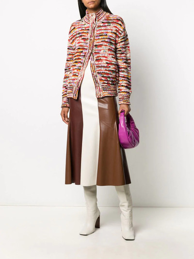 Missoni abstract marl knit cardigan outlook