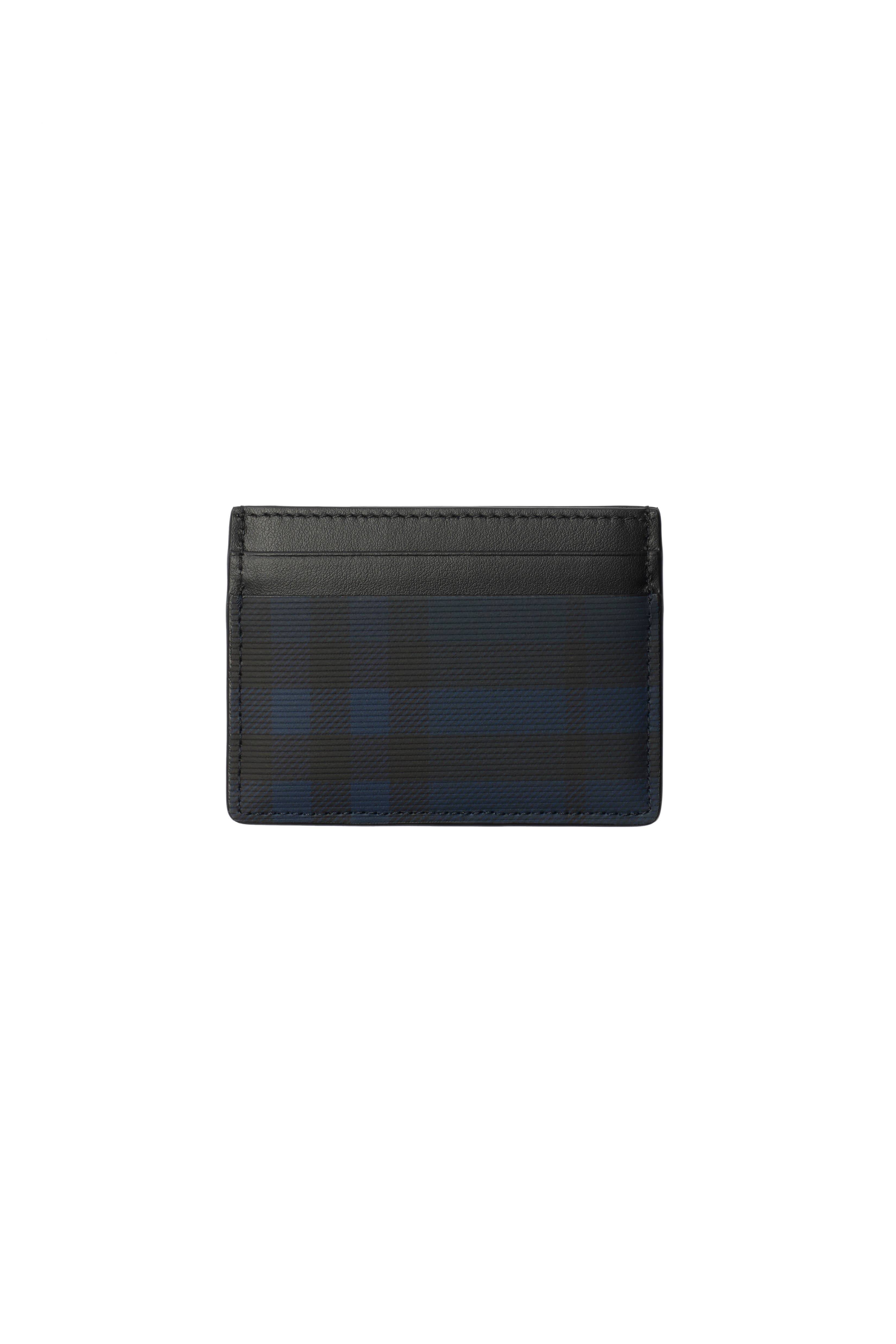 burberry Check Card Case in Navy at Nordstrom - 2
