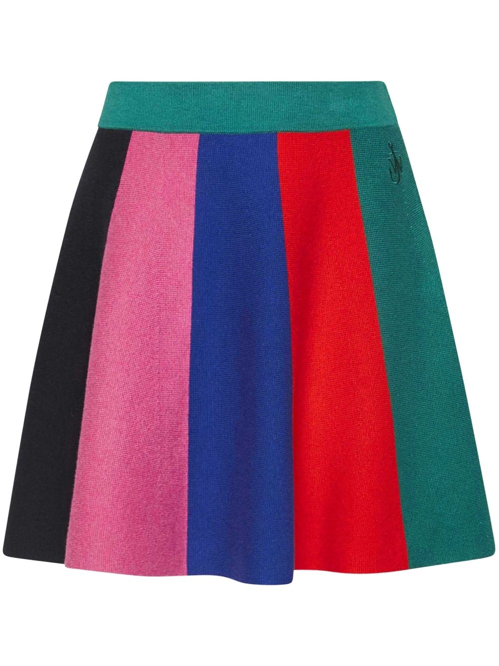 striped mini skirt - 1