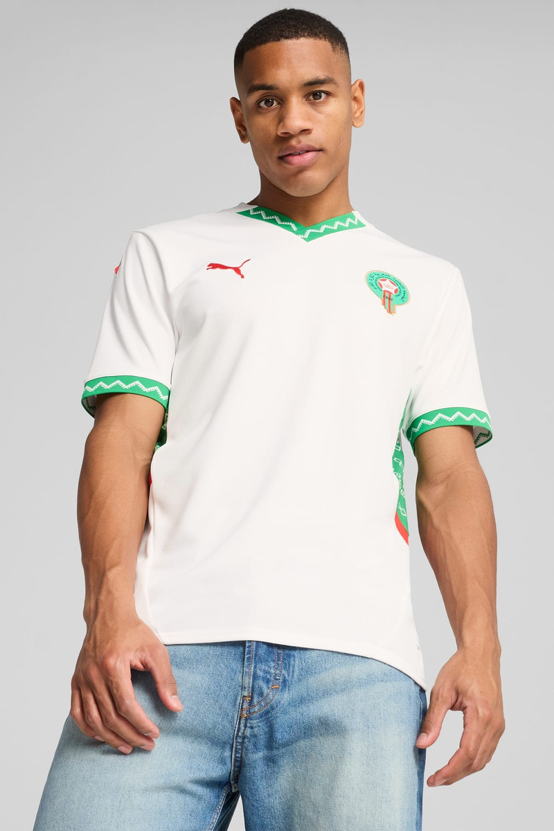 PUMA Morocco 2025 Men's Away Replica Soccer Jersey outlook